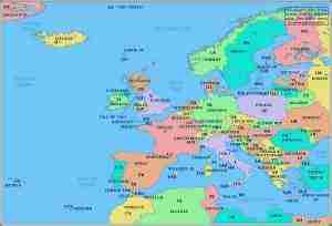 La prima mappa del misterioso inquinamento radioattivo dovuto al rutenio 106 in Europa