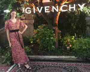 Dopo Meghan Givenchy celebra a Roma i suoi successi