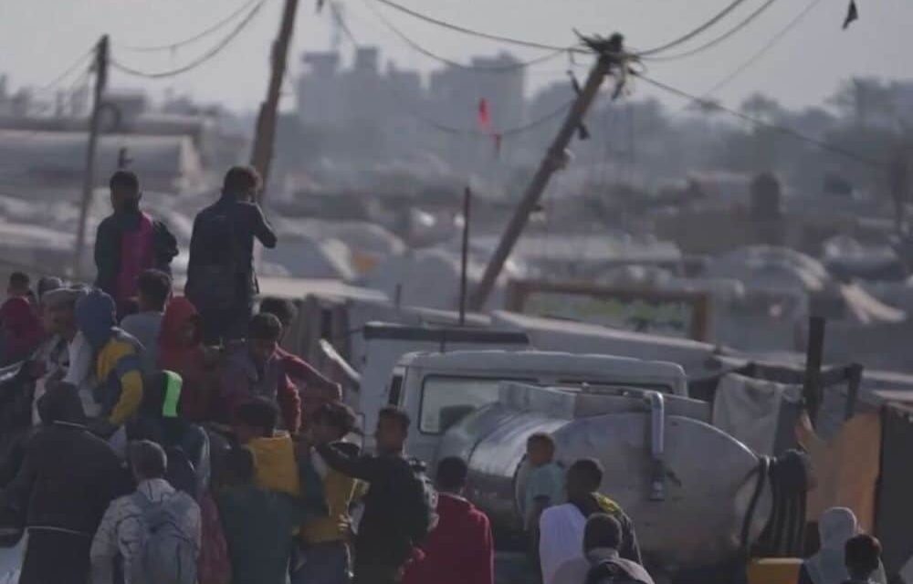 Gaza. Strage a Rafah, esercito israeliano spara contro una folla di civili uccidendo 24 palestinesi e ferendone decine