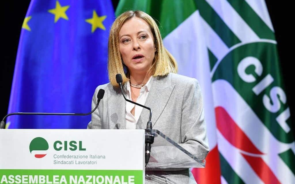 Partecipazione, lavoro e produttività: il messaggio di Giorgia Meloni al congresso Cisl