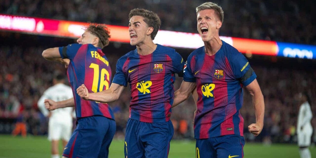 Il Barcellona è campione di Spagna: Real Madrid battuto 2-0 nel Clásico
