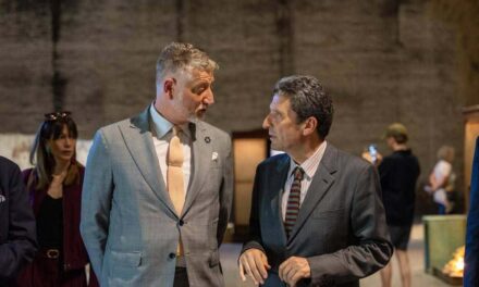 Biennale, Giuli e Buttafuoco al Padiglione Italia: «Pace fatta»