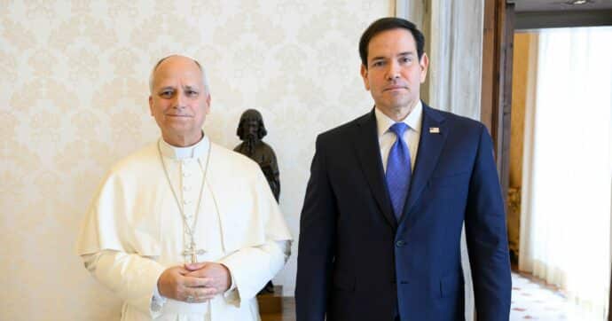 Rubio in Vaticano da Papa Leone XIV: “Relazioni solide tra Usa e Santa Sede”