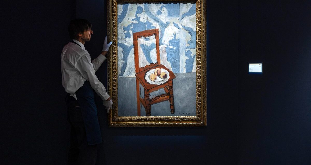 Matisse conquista Sotheby’s: “La Chaise lorraine” venduta per 48,4 milioni di dollari