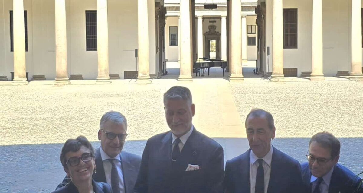 Palazzo del Senato a Milano sede di archivio di Stato, luogo di nuove relazioni e connessioni della città