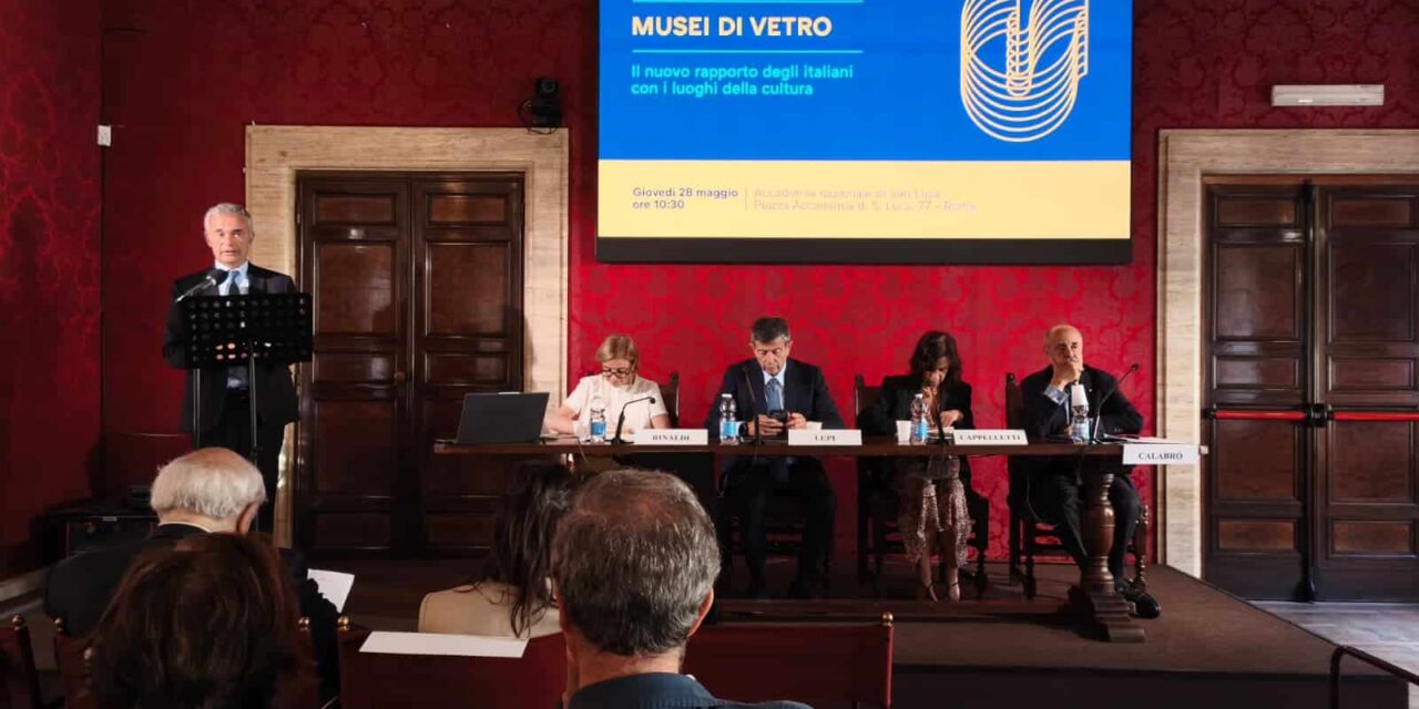 Musei di vetro, il Censis racconta il nuovo rapporto degli italiani con la cultura