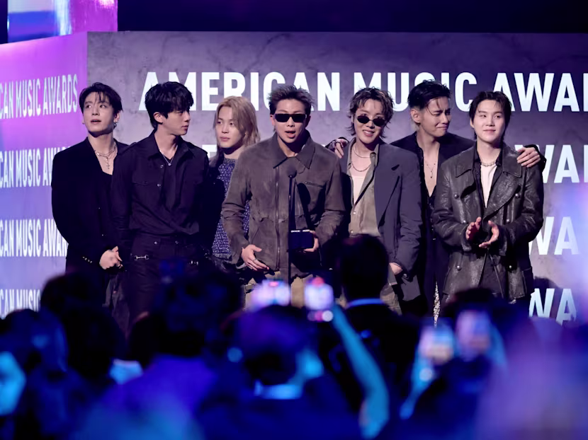 American Music Awards: trionfo dei BTS, “Golden” canzone dell’anno