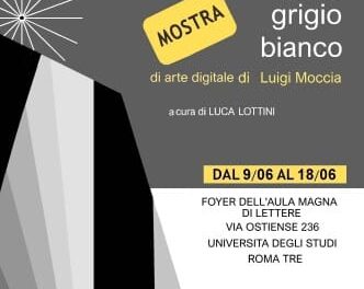 “Nero, grigio, bianco”, il viaggio digitale e simbolico di Luigi Moccia