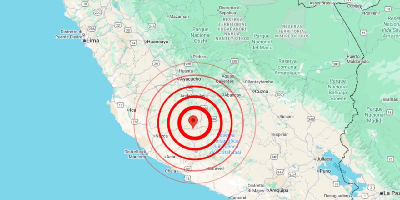 Terremoto in Perù, scossa di magnitudo 6.1: danni e feriti nella regione di Ica